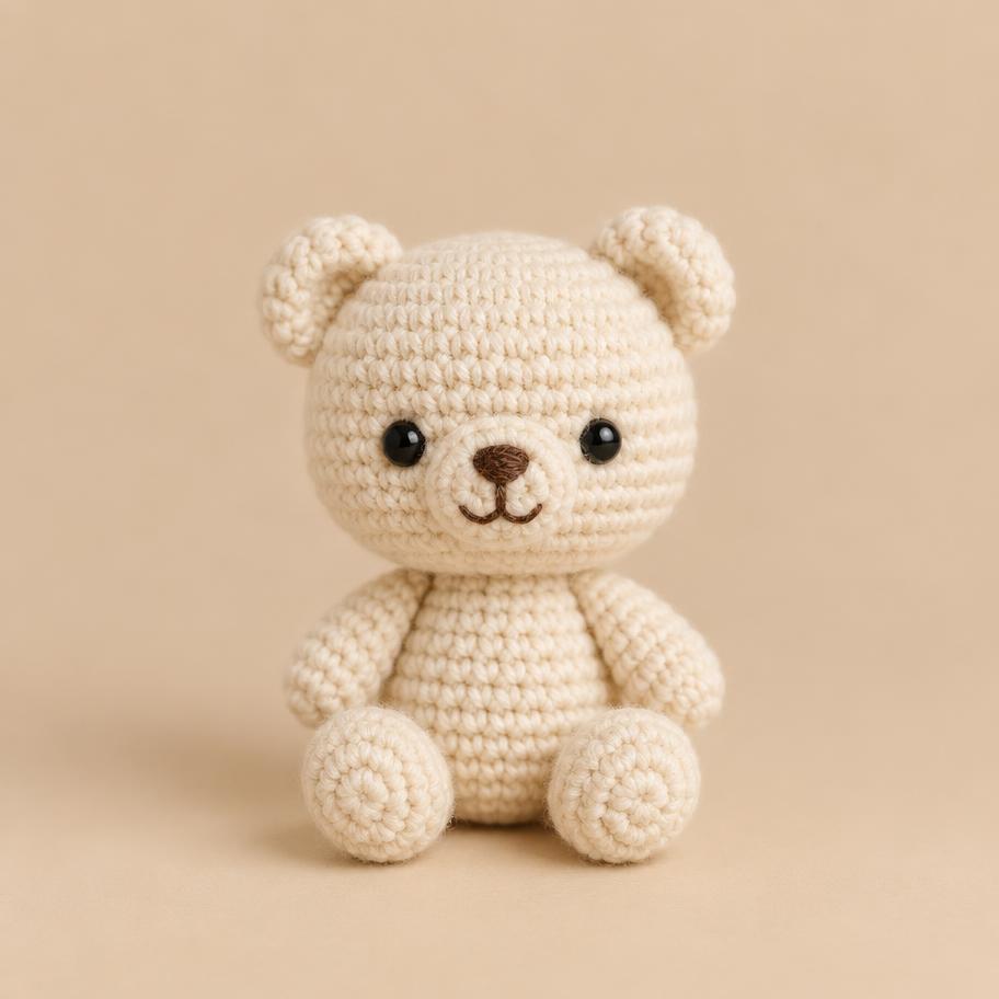 Handmade crochet detail