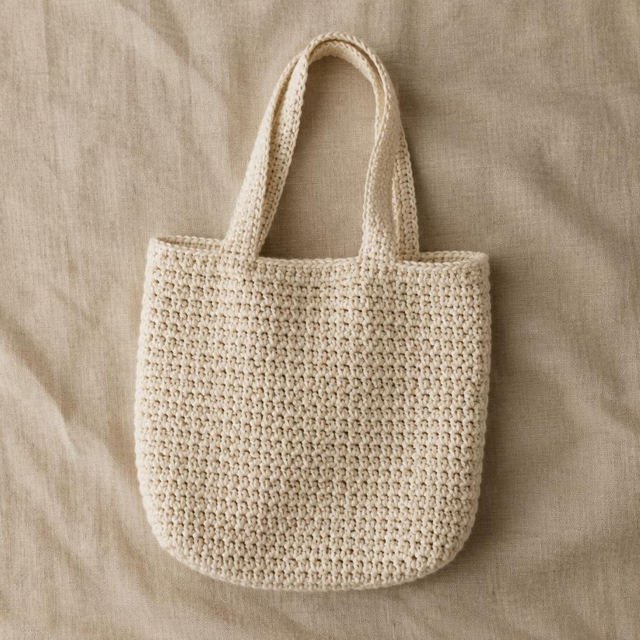 Handmade crochet detail